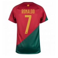 Portugal Cristiano Ronaldo #7 Fußballbekleidung Heimtrikot WM 2022 Kurzarm
